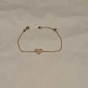 Kendra Scott Gold Heart Bracelet